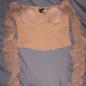 Windsor Off the Shoulder Corset Top
